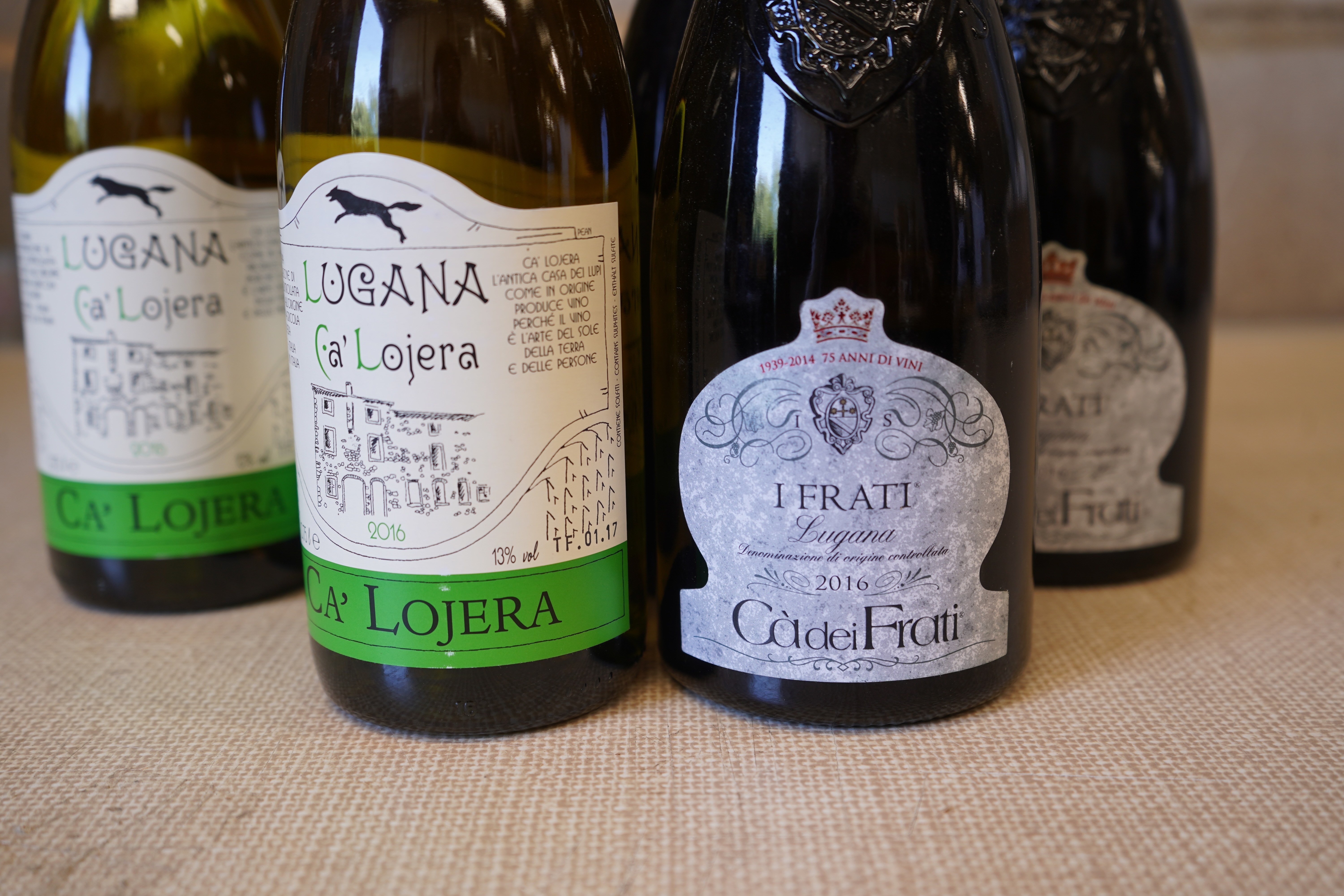 A mixed parcel of Italian Lugana white wine